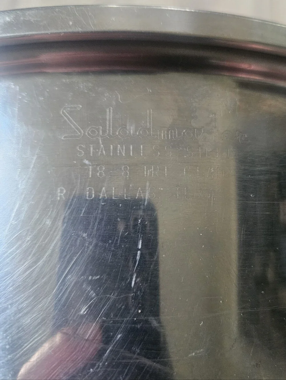 Saladmaster Stainless Steel Silver 18 8 Tri Clad Multi-Purpose Stock Pot No Lid